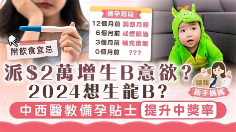 生龍b|【生龍B】2024年生龍B幾時受孕最理想？ 婦產科醫生。